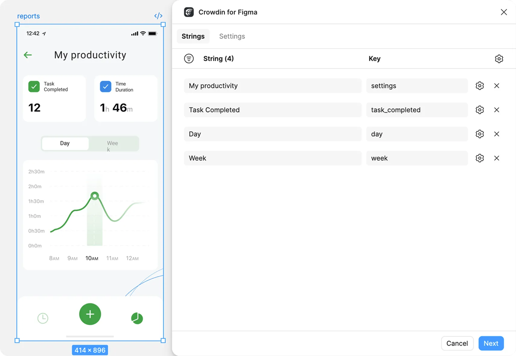 Figma Plugin Add String